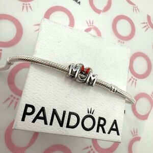 Pandora x Disney Minnie Mouse Bow & Mom Charm 799363C01